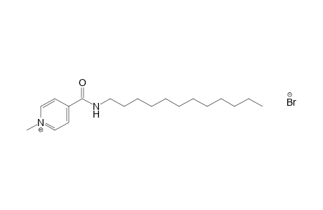 4-(dodecylcarbamoyl)-1-methylpyridinium bromide