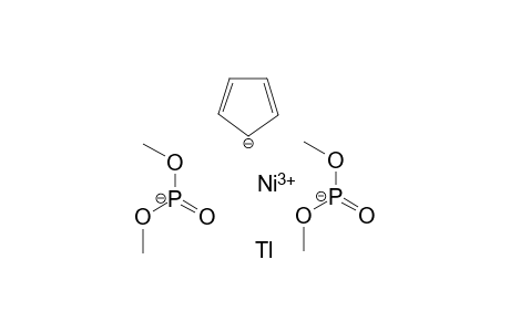 Nickel(III) thallium(I) cyclopenta-2,4-dien-1-ide bis(dimethyl phosphite) hydride