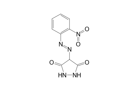 4-(2'-Nitrophenylazo)-3,5-pyrazolidinedione