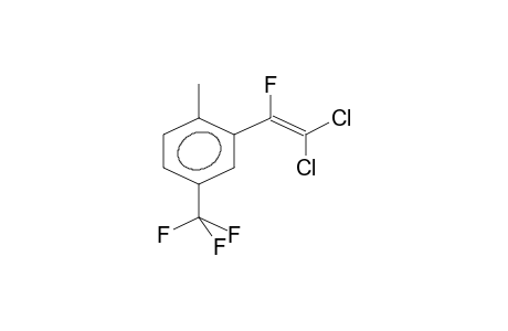 1-METHYL-4-TRIFLUOROMETHYL-2-(2',2'-DICHLORO-1'-FLUOROVINYL)BENZENE