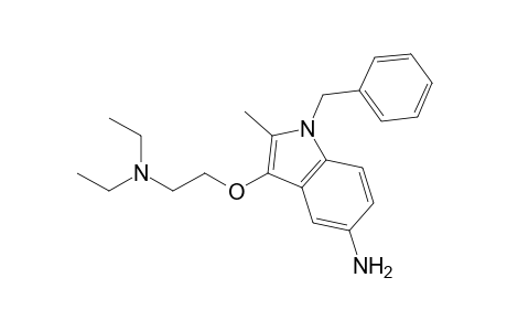 {1-Benzyl-3-[2-(diethylamino)ethoxy]-2-methyl-1H-indol-5-yl}amine