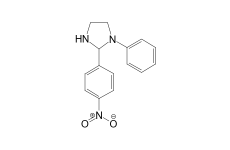 2-(4-nitrophenyl)-1-phenyl-imidazolidine