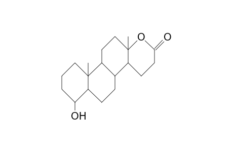 4b-Hydroxy-17a-oxa-D-homo-5a-androstan-17-one