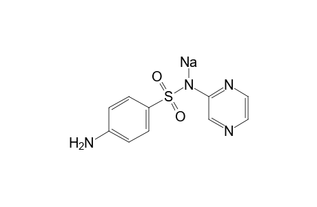 N1-pyrazinylsulfanilamide, monosodium salt