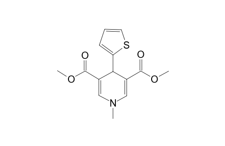 1-Methyl-4-(2-thienyl)-4H-pyridine-3,5-dicarboxylic acid dimethyl ester