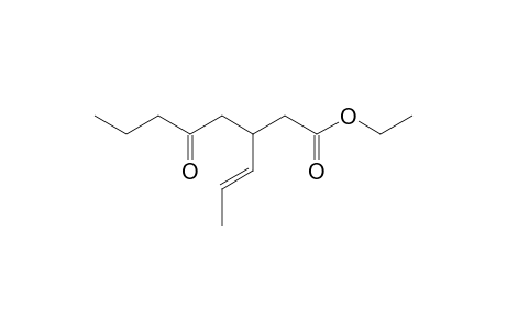 Ethyl 5-Oxo-3-[(E)-1-propenyl]octanoate