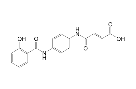 4-[4-[(2-Hydroxybenzoyl)amino]anilino]-4-oxobut-2-enoic acid
