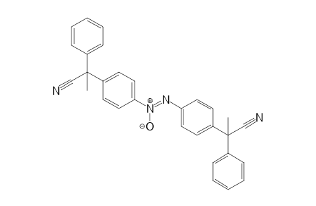 N,N'-Bis[4-(1-cyano-1-phenylethyl)phenyl]diazene 1-oxide