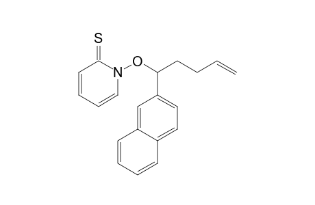 1-(1-naphthalen-2-ylpent-4-enoxy)pyridine-2-thione