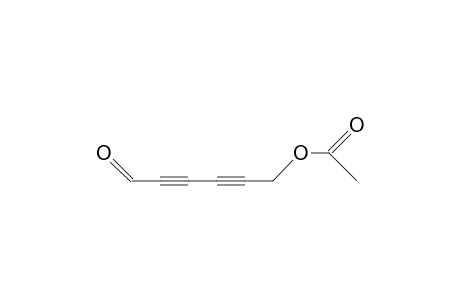 6-Acetoxy-hexa-2,4-diyn-1-al