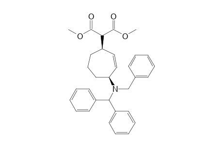 (1R,4S)-(Z)-Dimethyl [4-[benzyl(diphenylmethyl)amino]cyclohept-2-en-1-yl]malonate