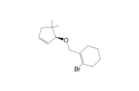 1-Bromo-2-((S)-5,5-dimethyl-cyclopent-2-enyloxymethyl)-cyclohexene