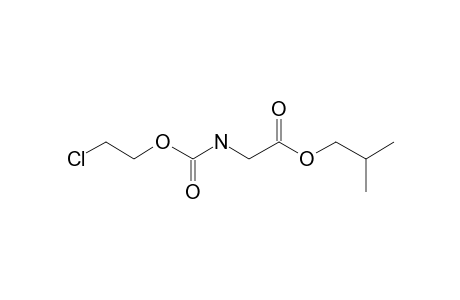 Glycine, N-(2-chloroethoxycarbonyl)-, isobutyl ester