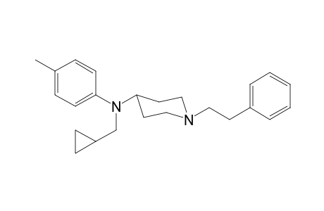 N-(Cyclopropylmethyl)-N-(4-methylphenyl)-1-(2-phenylethyl)piperidin-4-amine
