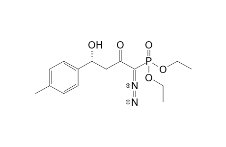 Diethyl (4R)-1-Diazo-4-hydroxy-4-(4-methylphenyl)-2-oxobutylphosphonate