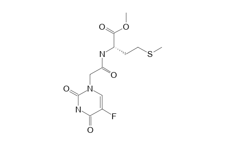 (S)-METHYL-2-[2-(5-FLUORO-2,4-DIOXO-3,4-DIHYDROPYRIMIDIN-1(2H)-YL)-ACETAMIDO]-4-(METHYLTHIO)-BUTANOATE