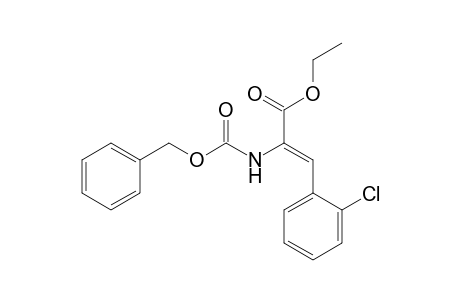 (Z)-Ethyl 2-(benzyloxycarbonylamino)-3-(2-chlorophenyl)prop-2-enoate