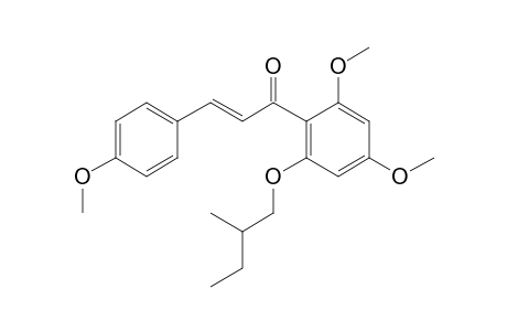 2'-(2-Methylbutyl)oxy-4,4',6'-trimethoxychalcone (isomer 1)