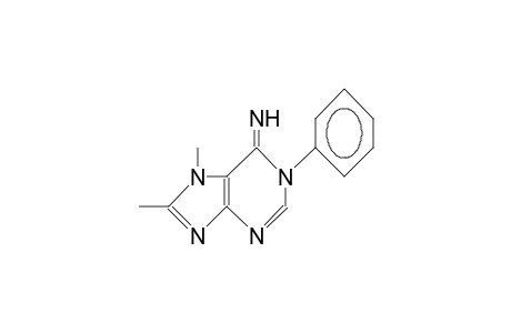 7,8-Dimethyl-1-phenyl-7H-purin-6(1H)-imine
