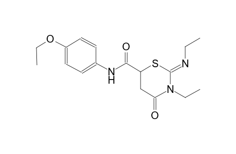 2H-1,3-thiazine-6-carboxamide, N-(4-ethoxyphenyl)-3-ethyl-2-[(Z)-ethylimino]tetrahydro-4-oxo-, (2Z)-