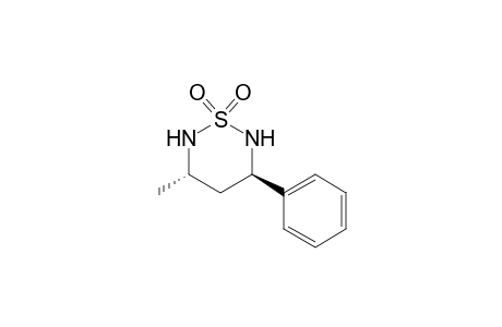 trans-3-methyl-5-phenyl-1,2,6-thiadiazinane 1,1-dioxide