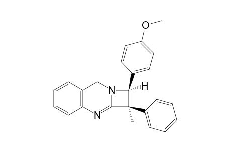 (1S,2R)-2-Methyl-1-(4-methoxyphenyl)-2-phenyl-1,2-dihydroazeto[2,1-b]quinazoline