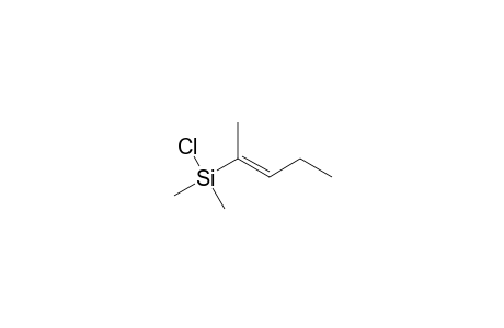 Chloro(dimethyl)[(1E)-1-methyl-1-butenyl]silane