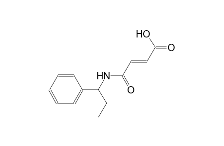 (2E)-4-oxo-4-[(1-phenylpropyl)amino]-2-butenoic acid
