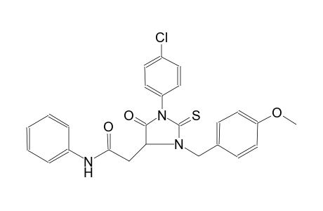 4-imidazolidineacetamide, 1-(4-chlorophenyl)-3-[(4-methoxyphenyl)methyl]-5-oxo-N-phenyl-2-thioxo-