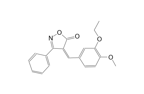5(4H)-isoxazolone, 4-[(3-ethoxy-4-methoxyphenyl)methylene]-3-phenyl-,(4Z)-