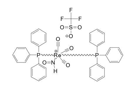 [MER/TRANS-RE(CO)3(NH=O)(PPH3)2]-[SO3CF3]