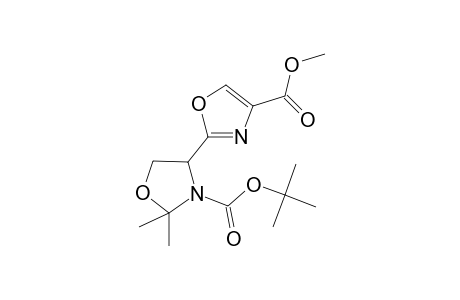 (R)-Methyl 2-[3-(tert-Butoxycarbonyl)-2,2-dimethyloxazolidin-4-yl]oxazole-4-carboxylate