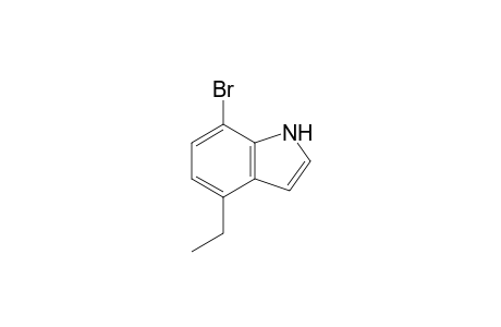 7-Bromanyl-4-ethyl-1H-indole