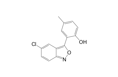2-(5-CHLORO-[2,1]-BENZISOXAZOL-3-YL)-p-CRESOL