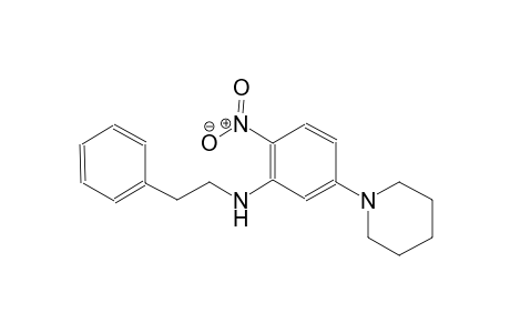 benzeneethanamine, N-[2-nitro-5-(1-piperidinyl)phenyl]-