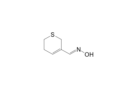 2H-Thiopyran-3-carboxaldehyde, 5,6-dihydro-, oxime