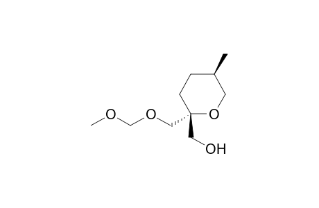 [(2R,5R)-2-(methoxymethoxymethyl)-5-methyl-2-oxanyl]methanol