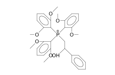 2-Hydroxy-phenethyl-tris(2,6-dimethoxy-phenyl)-phosphonium cation