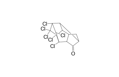 2,5,7-Metheno-3H-cyclopenta(a)pentalen-3-one, 3b,4,5,6,6,6a-hexachlorodecahydro-, (2-alpha,3a-beta,3b-beta,4-beta,5-beta,6a-beta,7-alpha,7a-beta,8R*)-