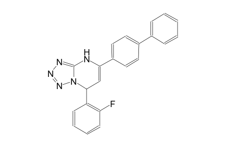 5-[1,1'-biphenyl]-4-yl-7-(2-fluorophenyl)-4,7-dihydrotetraazolo[1,5-a]pyrimidine