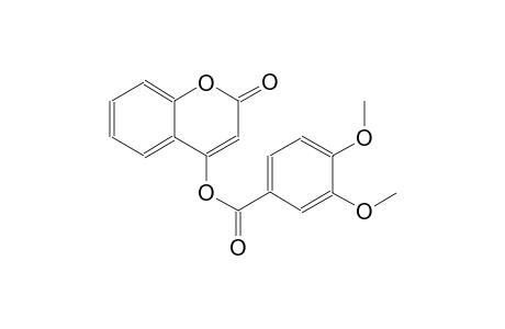 2-oxo-2H-chromen-4-yl 3,4-dimethoxybenzoate