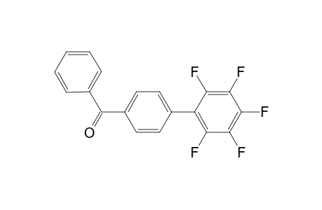 (2',3',4',5',6'-Pentafluoro-[1,1'-biphenyl]-4-yl)(phenyl)methanone
