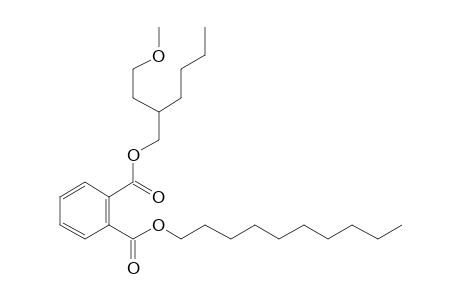 Phthalic acid, decyl 2-(2-methoxyethyl)hexyl ester