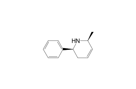 Pyridine, 1,2,3,6-tetrahydro-6-methyl-2-phenyl-, cis-