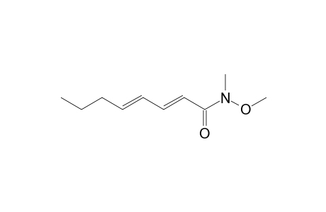 (2E,4E)-N-METHOXY-N-METHYLOCTA-2,4-DIENAMIDE