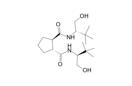 (1R,2R)-Cyclopentane-1,2-dicarboxylic acid bis[(2'-hydroxy-1'(S)-tert-butylethyl)amide]
