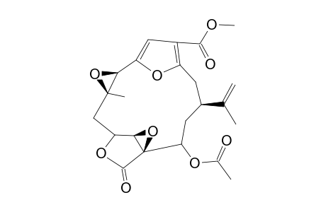 13-ALPHA-ACETOXY-11-ALPHA,12-BETA-EPOXYPUKALIDE