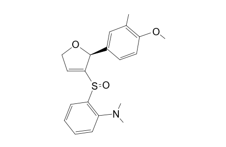 (2S*,SR*)-2-(4-Methoxy-3-methylphenyl)-3-[2-(N,N-dimethylamino)phenylsulfinyl]-2,5-dihydrofuran