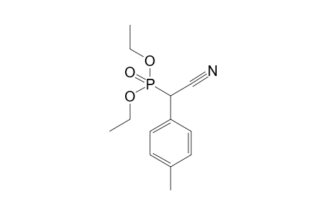 Diethyl alpha-cyano-p-methylbenzylphosphonate