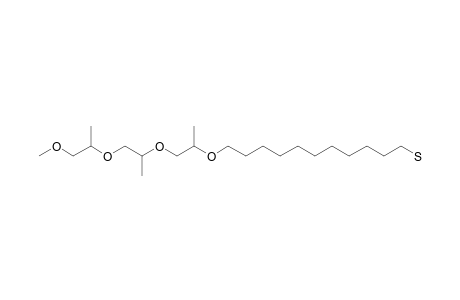 4,7,10-TRIMETHYL-2,5,8,11-TETRAOXADOCOSANE-22-THIOL